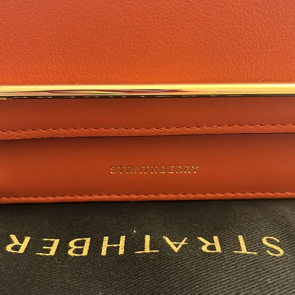 NWT Strathberry East/West Mini in Cinnamon - Picture 2 of 5